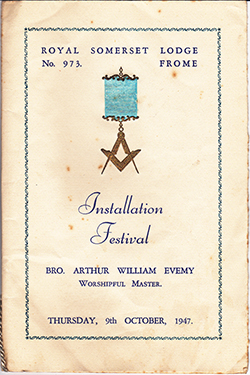 A W Evemy 1947